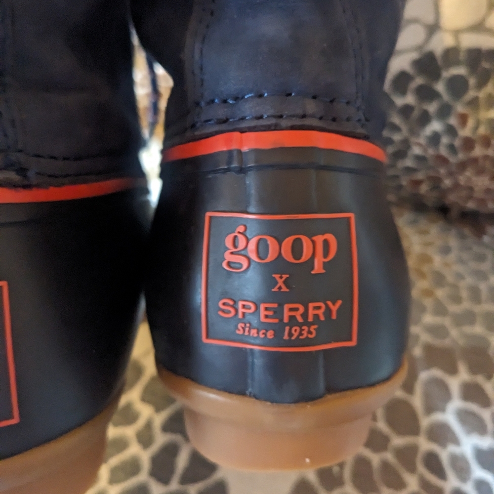 Goop x Sperry waterproof 'Saltwater' duck boots - Picture 8 of 12